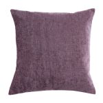 Large Chenille Mauve Cushion Mauve