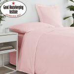 Non Iron Plain Dye Dusky Pink Flat Sheet Dusty Pink