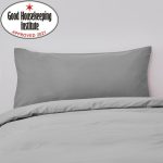 Non Iron Plain Dye Kingsize Slate Pillowcase Pair Slate (Grey)