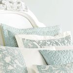 Evie Butterfly Duck Egg Pillow Sham Duck Egg Blue