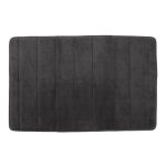 Memory Foam Charcoal Bath Mat Charcoal (Grey)