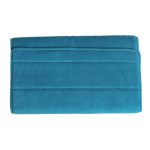 Memory Foam Teal Bath Mat Teal (Blue)
