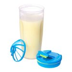 Sistema Shaker To Go Bottle Assorted Colours Yellow/Green