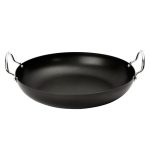 Mediterranean 30cm Paella Pan Black