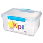 Sistema Clip Top Food Storage Box Assorted Colours Clear