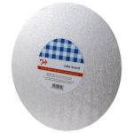 Round Cake Board Silver