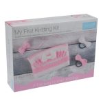 My First Knitting Kit Pink