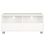 Soho White Gloss TV Stand White