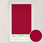 Solar Red Blackout Roller Blinds Red