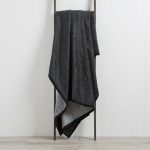 Thermosoft Textures 220cm x 240cm Blanket Grey