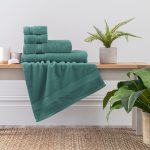 Kingfisher Egyptian Cotton Towel Kingfisher (Blue)