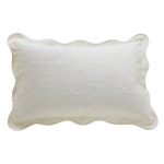 Ebony Cream Pillow Sham Cream