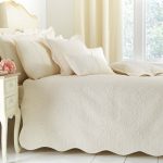 Ebony Cream Bedspread Cream