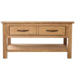 Sidmouth Oak 1 Drawer Coffee Table Light brown