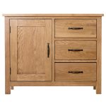 Sidmouth Oak Sideboard Light Brown / Natural