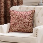 Willow Red Filled Cushion Red