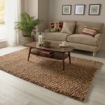 Candy Bean Wool Rug Multi-Coloured/Orange
