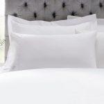 Dorma 100% Egyptian Cotton 1000 Thread Count Plain White Housewife Pillowcase White