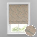 Duck-Egg Songbird Blackout Roman Blind Blue / Cream