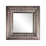 Moroccan Cut Out Mirror Bronze