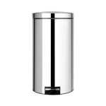 Brabantia Brilliant Steel 45 Litre Pedal Bin Brilliant Steel (Silver)