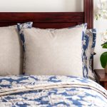 Dorma Samira Blue Continental Square Pillowcase Blue