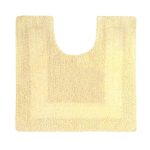 Super Soft Reversible Lemon Pedestal Mat Lemon (Yellow)