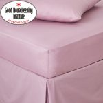 Non Iron Plain Heather 25cm Fitted Sheet Plain Dye Heather