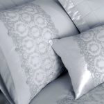 Claudia Grey Housewife Pillowcase Grey