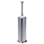Silver Vintage Toilet Brush Silver