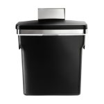 simplehuman 10 Litre In Cabinet Bin Black