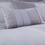 Vienna Silver Boudoir Cushion Grey / Silver