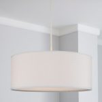 Bailey Woven White Light Pendant White