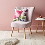 Watercolour Brights Square Cushion Pink