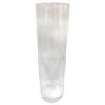 Handmade Glass Cylinder Vase Clear