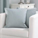 Solar Duck-Egg Cushion Cover Duck Egg Blue