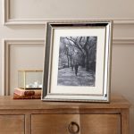 Dorma Champagne Mirrored Photo Frame 10”? x 8”? (25cm x 20cm) Champagne