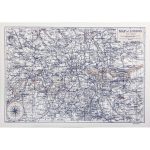 London Map Canvas Light Brown / Natural