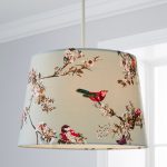 Beautiful Birds Large Duck-Egg Ceiling Light Shade Duck Egg Blue