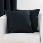 Solar Black Cushion Cover Black