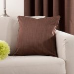 Solar Chocolate Cushion Cover Chocolate Brown