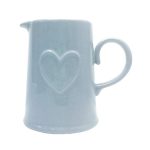 Country Heart Duck-Egg Blue Jug Duck Egg Blue