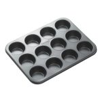 Prestige 12 Cup Muffin Tin Grey