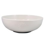 Daisy Serving Bowl White