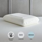 Gel Fusion Memory Foam Pillow White