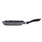 Regis Stone 28cm Griddle Pan Black
