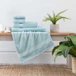 Duck Egg Egyptian Cotton Towel Duck Egg (Blue)