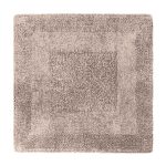 Super Soft Reversible Stone Square Bath Mat Stone
