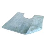 Super Soft Reversible Duck Egg Pedestal Mat Duck Egg (Blue)