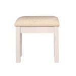 Blakely Cotton Upholstered Stool Cotton